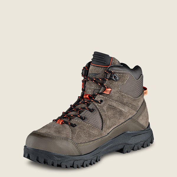 Vandrestøvler Herre - Red Wing Trbo - 5-Inch Waterproof Soft Toe - Grå Brune - VHOGPY-231